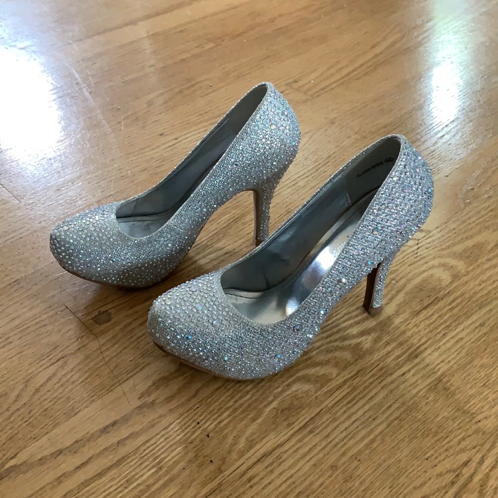 SOLD-Rhinestone Heels
